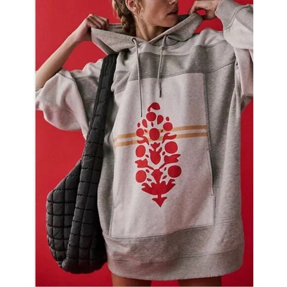 Free People Tops - Free People Triple Threat Hoodie Large NEW